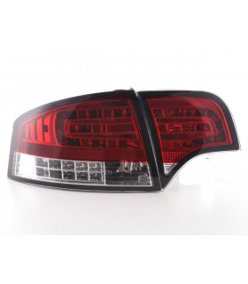 Feux arrières - Kit feux arrières à LED Audi A4 berline type 8E 04-07 rouge /