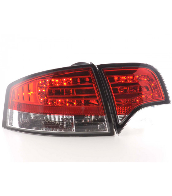 Feux arrières - Kit feux arrières à LED Audi A4 berline type 8E 04-07 rouge /