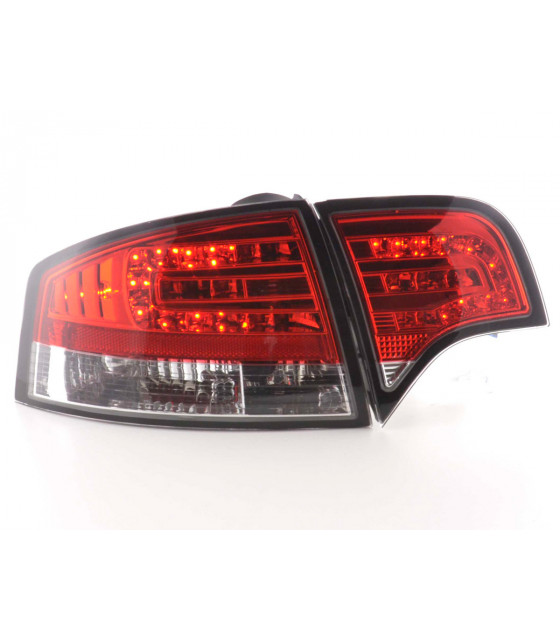 Feux arrières - Kit feux arrières à LED Audi A4 berline type 8E 04-07 rouge /