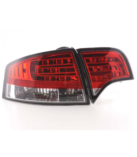 Feux arrières - Kit feux arrières à LED Audi A4 berline type 8E 04-07 rouge /