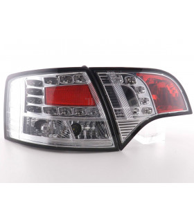 Feux arrières - Kit feux arrières LED Audi A4 Avant type 8E 04-08 chrome…