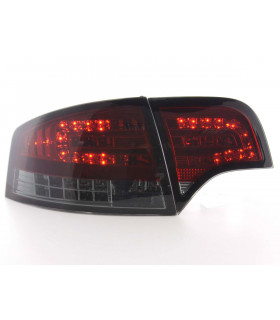 Feux arrières - Kit feux arrières à LED Audi A4 berline type 8E 04-07 rouge /