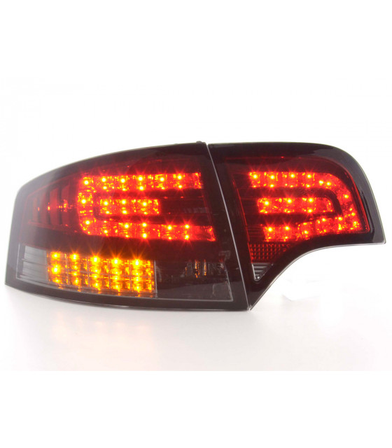 Feux arrières - Kit feux arrières à LED Audi A4 berline type 8E 04-07 rouge /