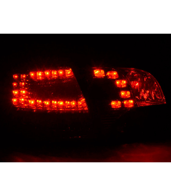 Feux arrières - Kit feux arrières à LED Audi A4 Avant type 8E 04-08 rouge /