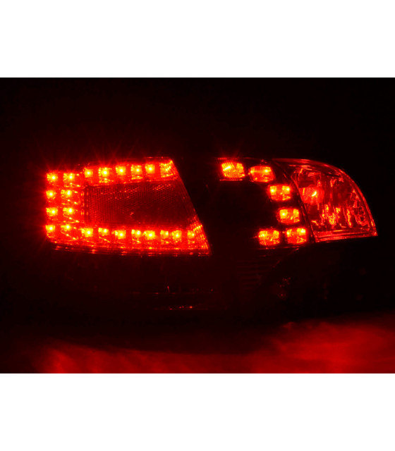 Feux arrières - Kit feux arrières à LED Audi A4 Avant type 8E 04-08 rouge /