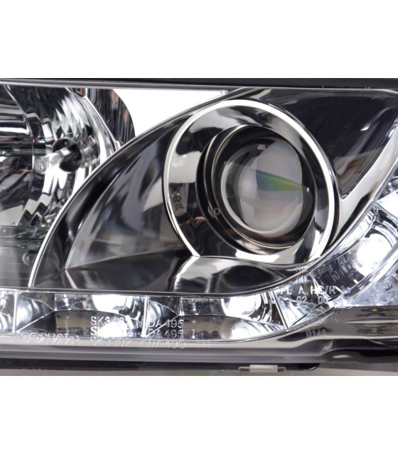 Phares - Phare Daylight LED Feux Diurnes Audi A4 B5 8D 94-99 chrome…