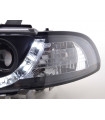 Phares - Phares Daylight LED Feux de jour LED Audi A4 B5 8D 94-99 noir…