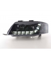 Phares - Phares Daylight LED feux de jour Audi A6 4B 97-00 noir…