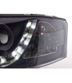 Phares - Phares Daylight LED feux de jour Audi A6 4B 97-00 noir…