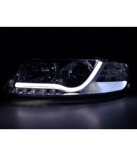 Phares - Phare Daylight LED DRL look Audi A4 type 8E 01-04 chrome…