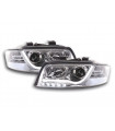 Phares - Phare Daylight LED Feux Diurnes Audi A4 Type 8E 01-04 Chrome…