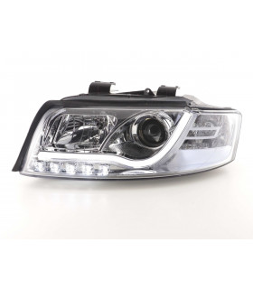 Phares - Phare Daylight LED Feux Diurnes Audi A4 Type 8E 01-04 Chrome…