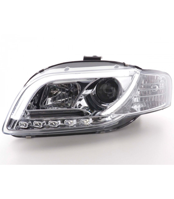 Phares - Phare Daylight LED DRL look Audi A4 type 8E 04-08 chrome…