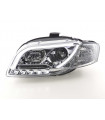 Phares - Phare Daylight LED feux de jour Audi A4 type 8E 04-08 chrome…