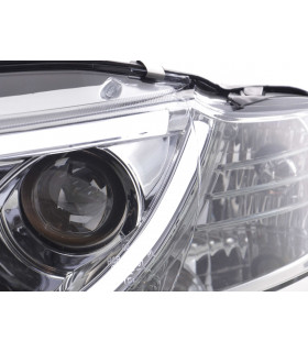 Phares - Phare Daylight LED feux de jour Audi A4 type 8E 04-08 chrome…