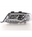 Phares - Phare Daylight LED DRL look Audi A6 type 4B 97-01 chrome…