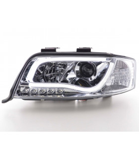 Phares - Phare Daylight LED DRL look Audi A6 type 4B 01-04 chrome…