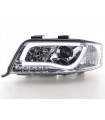 Phares - Phare Daylight LED DRL look Audi A6 type 4B 01-04 chrome…