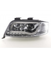 Phares - Phare Daylight LED feux de jour Audi A6 type 4B 01-04 chrome…