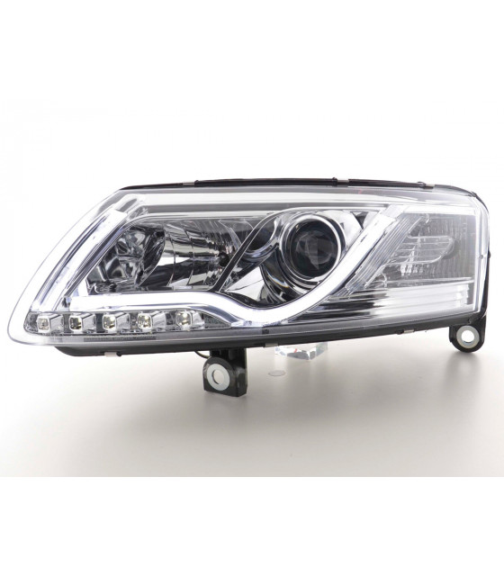 Phares - Phare Daylight LED DRL look Audi A6 type 4F 04-08 chrome…