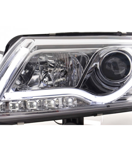 Phares - Phare Daylight LED DRL look Audi A6 type 4F 04-08 chrome…