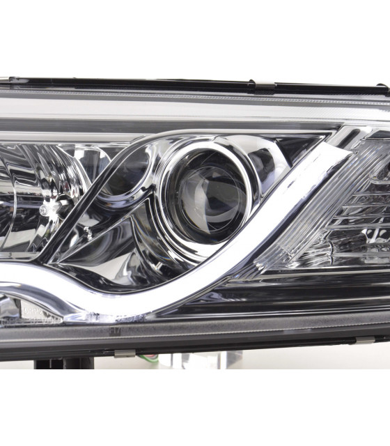 Phares - Phare Daylight LED feux de jour Audi A6 type 4F 04-08 chrome…