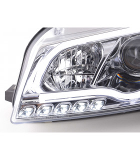 Phares - Phare Daylight LED feux de jour Audi A3 type 8P / 8PA 03-08 chrome…