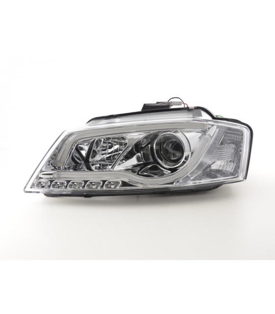 Phares - Phare Daylight LED Feux Diurnes Audi A3 8P 08-12 chrome…