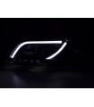 Phares - Phare Daylight à LED DRL look Audi A4 type 8E 04-08 noir pour conduite