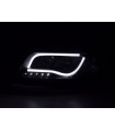 Phares - Phare Daylight LED DRL look Audi A6 type 4B 01-04 noir pour conduite à