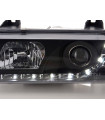 Phares - Phares Daylight Feux de jour à LED BMW Série 3 E36 berline 92-98 noir…