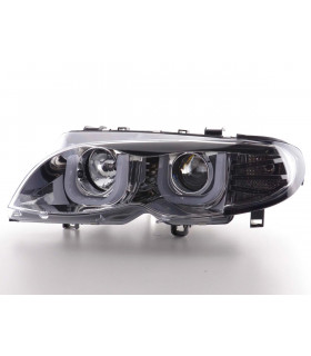 Phares - Phare Daylight LED look DRL BMW Série 3 E46 Limo / Touring 02-05