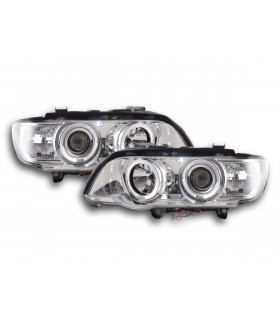 Phares - Phare avant BMW X5 E53 98-02 chrome…