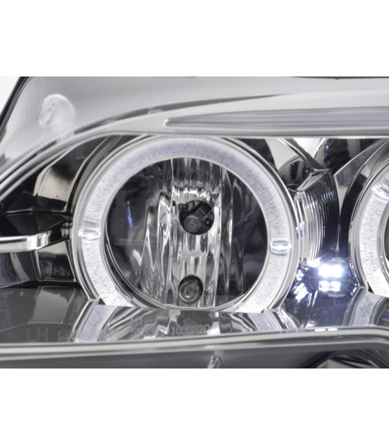 Phares - Phares pour BMW Série 3 E46 Coupé / Cabrio 03-05 chrome…