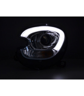 Phares - Phares Xenon Daylight LED DRL look Mini Countryman R60 10-17 chrome…