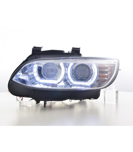 Phares - Phares Xenon Daylight LED feux de jour BMW Série 3 E92 / E93 06-10