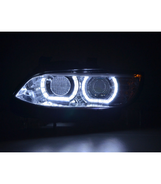 Phares - Phares Xenon Daylight LED feux de jour BMW Série 3 E92 / E93 06-10