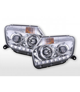 Phares - Phares Daylight LED feux de jour Dacia Duster à partir de 2014 chrome…