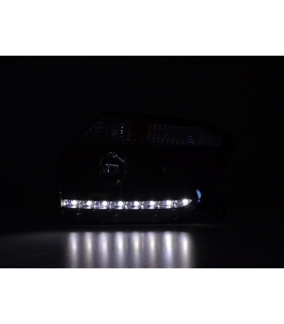 Phares - Phares Daylight LED feux de jour Dacia Duster à partir de 2014 noir…