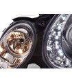 Phares - Phare Daylight LED DRL look Mercedes Classe E 211 02-06 chrome…