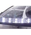 Phares - Phare Daylight LED DRL look Mercedes SLK 171 04-11 chrome…