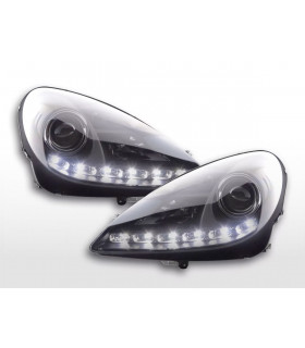 Phares - Phare Daylight LED DRL look Mercedes SLK 171 04-11 noir…