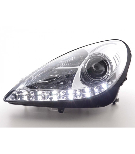 Phares - Phare Daylight LED DRL look Mercedes SLK R171 04-11 chrome…