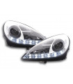 Phares - Phare Daylight LED feux de jour Mercedes SLK R171 chrome…