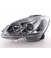 Phares - Phare Daylight LED DRL look Mercedes Classe C type W204 07-10 chrome…