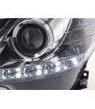 Phares - Phare Daylight LED DRL look Mercedes Classe C type W204 07-10 chrome…