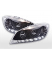 Phares - Phare Daylight LED DRL look Mercedes Classe C type W204 07-10 noir…