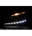 Phares - Phare Daylight LED DRL look Mercedes Classe C type W204 07-10 noir…