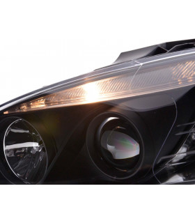 Phares - Phare Daylight LED DRL look Mercedes Classe C type W204 07-10 noir…