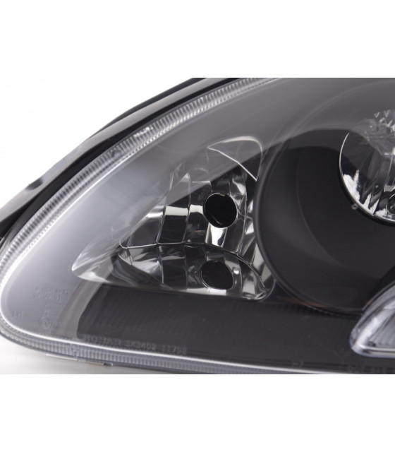 Phares - Jeu de phares Mercedes Classe S type W220 98-01 noir…